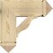 Ekena Millwork Funston Arts and Crafts Rough Sawn Bracket w/ Offset Brace, Douglas Fir, 8"W x 20"D x 20"H BKT0806X20X20FST03RDF - alternate 4